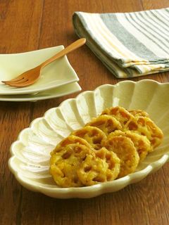 れんこんのカレーチーズ揚げ☆お弁当にも◎-レシピのメイン写真
