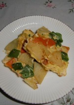 スパニッシュオムレツ-レシピのメイン写真