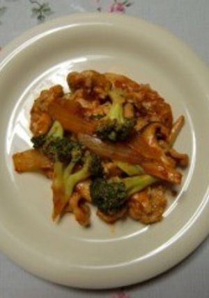 ポークと野菜のケチャップ炒め-レシピのメイン写真