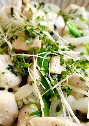 糖質制限☆鶏むね肉のガーリックチーズ焼き-レシピのメイン写真