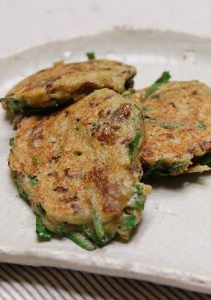 牛肉とニラのれんこん餅-レシピのメイン写真