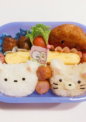 すみっこぐらし　簡単　キャラ弁-レシピのメイン写真