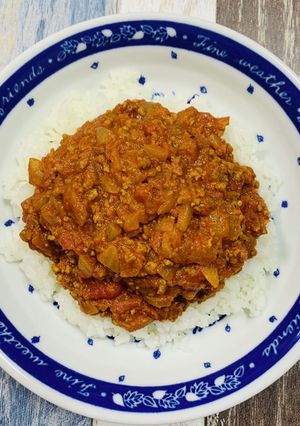 シンプルキーマカレー-レシピのメイン写真