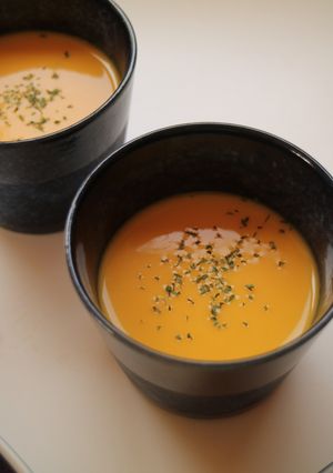 カボチャの冷製スープ-レシピのメイン写真