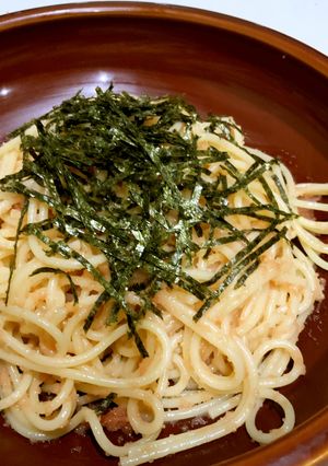 たらこスパゲティ-レシピのメイン写真