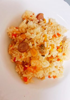炊飯器で超簡単♡シーフードピラフ-レシピのメイン写真