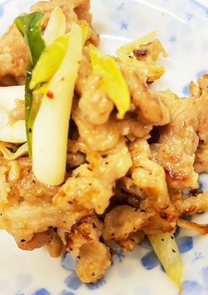 ササッと塩(麹)生姜焼き-レシピのメイン写真