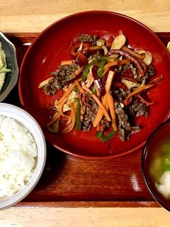 牛肉と野菜の定食-レシピのメイン写真