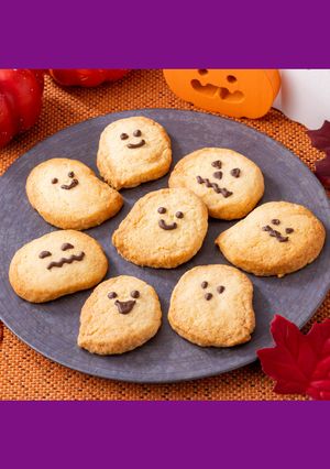卵不使用 さっくりハロウィンクッキー-レシピのメイン写真