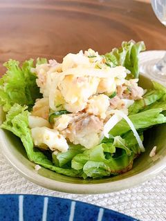 マヨネーズ要らずのポテトサラダ-レシピのメイン写真