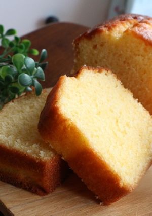 黄金色に輝く♡プレーンパウンドケーキ-レシピのメイン写真