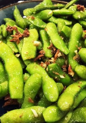 枝豆のアンチョビ炒め-レシピのメイン写真