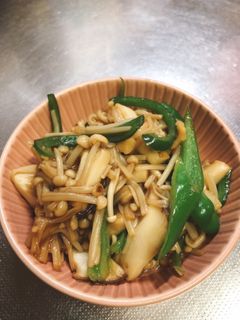 きのことピーマンのオイスター炒め-レシピのメイン写真