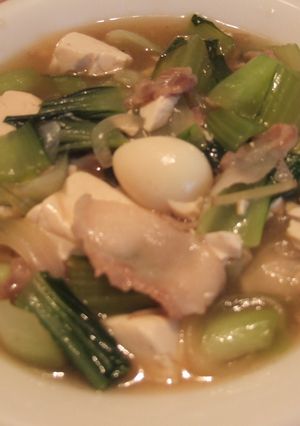 優しく❤易しく青梗菜の豆腐煮込み-レシピのメイン写真