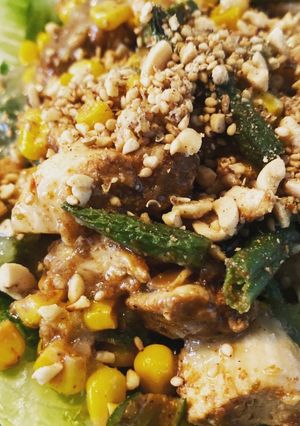メキシカンチキンサラダ-レシピのメイン写真