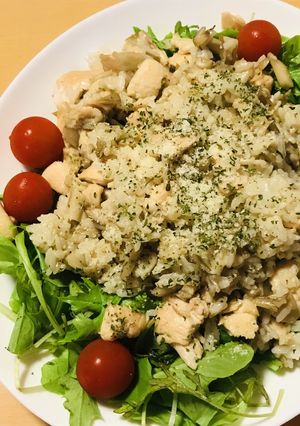 コロコロささみ＆きのこのチーズチャーハン-レシピのメイン写真