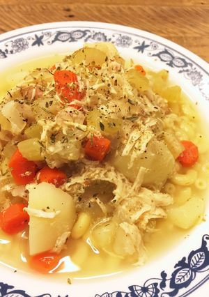 ♡アメリカ母の味 チキンヌードルスープ♡ by CactusLife