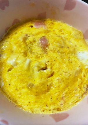 レンジで簡単卵のココット-レシピのメイン写真