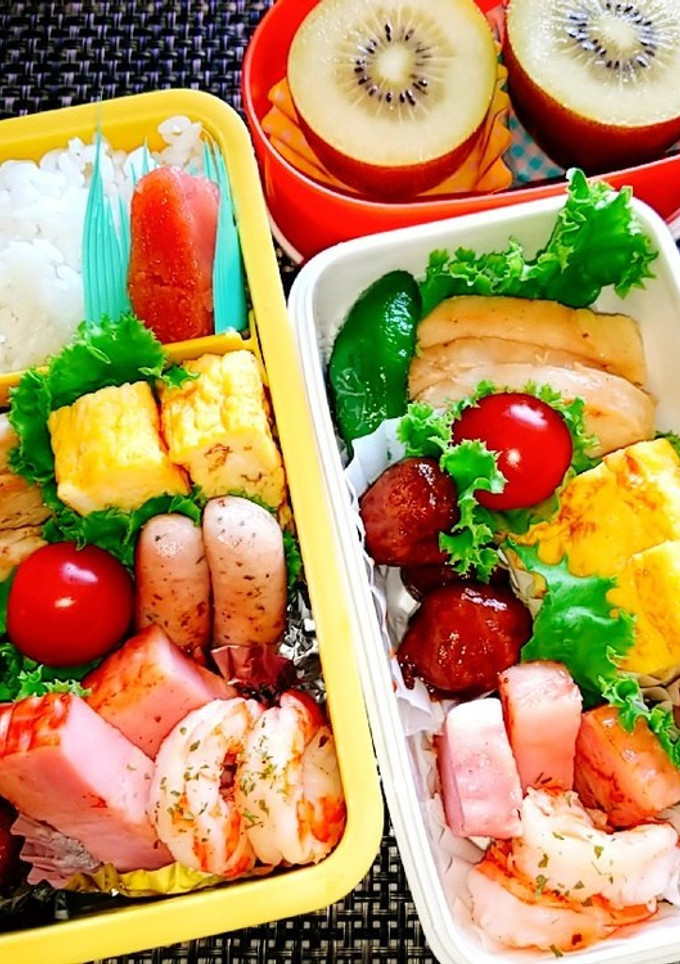 息子と娘のお弁当'20.9.11-レシピのメイン写真