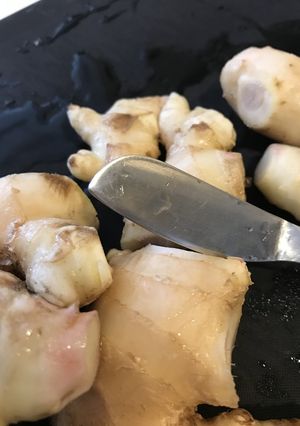 しょうがの皮むき〜隅々までキレイに〜-レシピのメイン写真