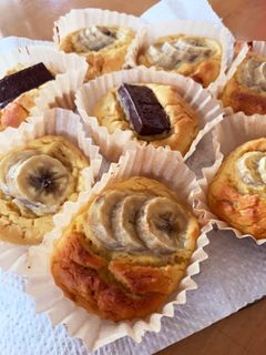 バターなし★ヘルシーバナナマフィン-レシピのメイン写真