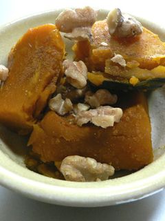 デザート風?冷凍かぼちゃの煮物-レシピのメイン写真