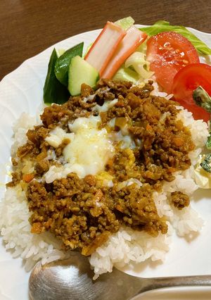 子どももパクパク簡単ドライカレー-レシピのメイン写真
