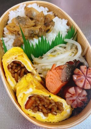 あさり佃煮弁当-レシピのメイン写真