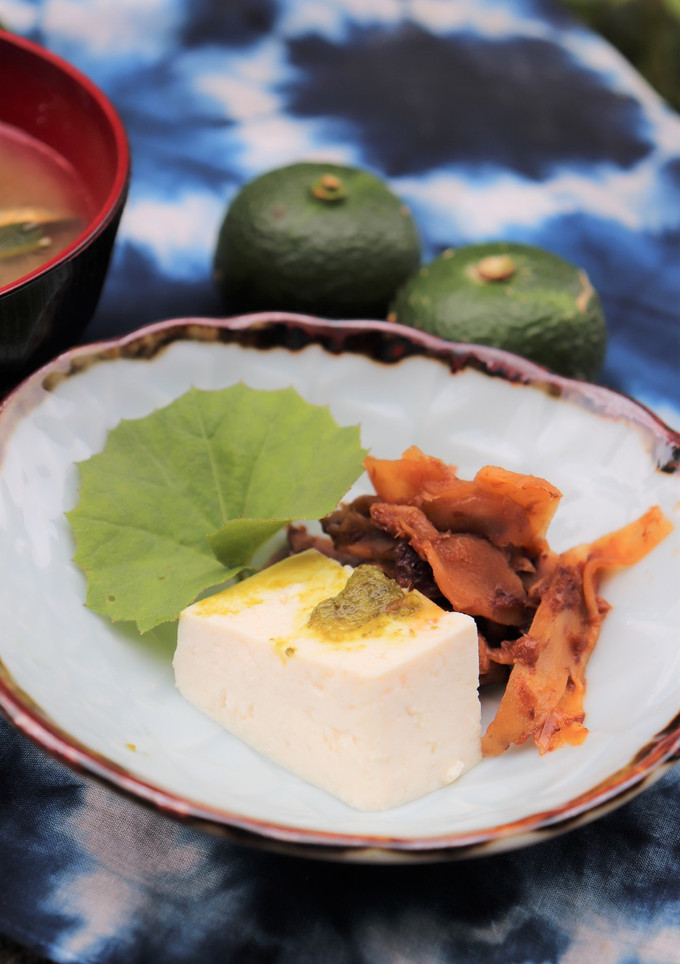 香りゆず胡椒の冷奴＆生姜と鰹節の佃煮-レシピのメイン写真