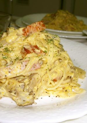 コーンクリームの！？パスタ-レシピのメイン写真