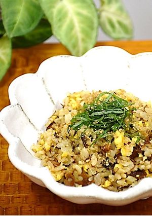 【減塩】サバ缶チャーハン-レシピのメイン写真