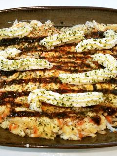 $おからともやしのお好み焼き$-レシピのメイン写真