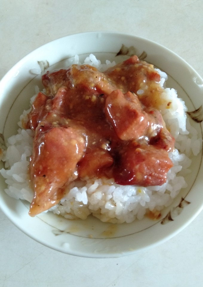 焼き鳥缶で作るはちみつマスタード和え-レシピのメイン写真