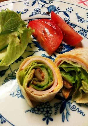 トルティーヤの朝ごはん-レシピのメイン写真