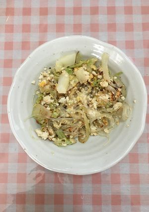 豆腐卵と温野菜炒め-レシピのメイン写真