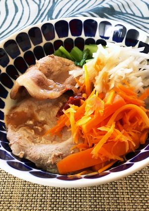 絶品！ご飯が進む豚肉のビビンバ丼♪-レシピのメイン写真