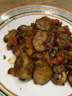 茄子と挽肉のトマト煮-レシピのメイン写真