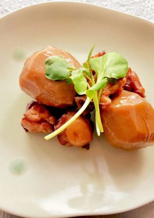 タコと里芋の煮物-レシピのメイン写真
