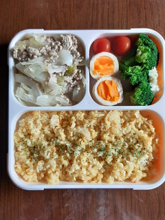 簡単!混ぜるだけ!鮭カレーピラフ風-レシピのメイン写真