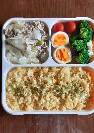 簡単！混ぜるだけ！鮭カレーピラフ風-レシピのメイン写真