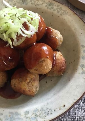 おからボールの甘酢あんかけ-レシピのメイン写真
