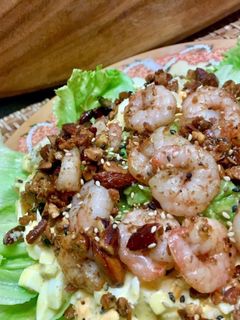 ガーリックシュリンプ ハワイアンサラダ-レシピのメイン写真