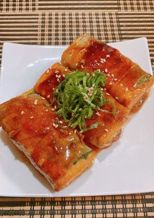 ☆厚揚げと青じそチーズの豚バラ巻き☆-レシピのメイン写真