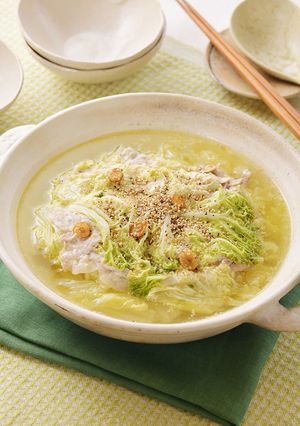 サッポロ一番 豚肉と白菜のかさねなべ-レシピのメイン写真