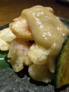 いちじく・てんぷら くるみ味噌掛け-レシピのメイン写真