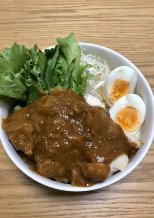 野菜ジュースで絶品カレーサラダ-レシピのメイン写真