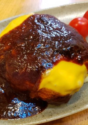 ケチャップとソースで本格ハンバーグソース-レシピのメイン写真