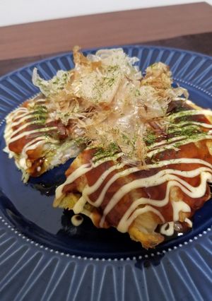 ホットサンドメーカーで簡単お好み焼き-レシピのメイン写真