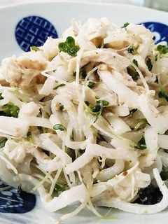鶏と大根のサラダ☆胡麻マヨネーズ味-レシピのメイン写真