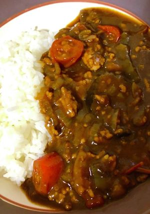 トマトとナスのカレー-レシピのメイン写真
